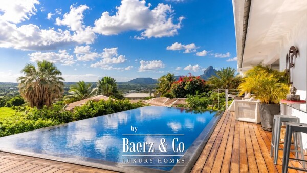 photo 1 PANORAMIC OCEAN VIEWS – INFINITY POOL – 4 BEDROOMS – PRESTIGIOUS HILLSIDE ESTATE